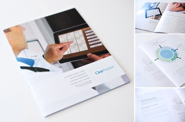 ClearPractice marketing brochure design